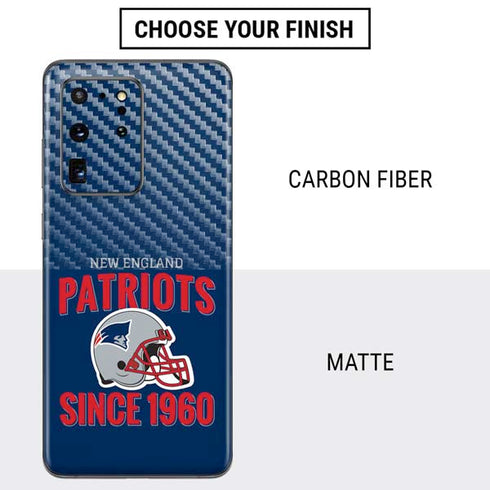 NFL New England Patriots Helmet Galaxy S20 Ultra 5G Skin